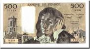 France 500 Francs 500 F 1968-1993 ''Pascal'', 1986-02-06 -