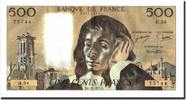 France 500 Francs 500 F 1968-1993 ''Pascal'', 1975-11-06 -