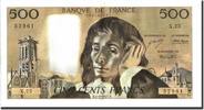 France 500 Francs 500 F 1968-1993 ''Pascal'', 1971-08-05 -