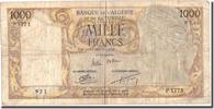 Algérie 1000 Francs Billet, Algeria, 1956-03-20, KM:107b -