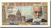 France 500 Francs Victor Hugo, 1954-01-07, Fayette:35.01, KM:133a -