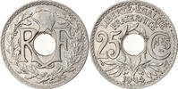 France 25 Centimes Monnaie, Lindauer, Nickel, Gadoury:379, KM:867 -