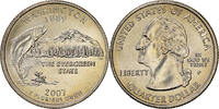 États-Unis Quarter Monnaie, Washington, 1889, U.S. Mint, Philadelphie -