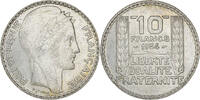 France 10 Francs Monnaie, Turin, Paris, Argent, Gadoury:801, KM:878 -