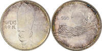 Vatican 500 Lire Monnaie, Cité du Vatican, Paul VI, Roma, Argent, KM:115 -