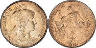 France 5 Centimes Monnaie, Dupuis, Paris, Bronze, KM:842, Le -