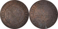France Centime Monnaie, Cérès, Paris, Bronze, Gadoury:88 -
