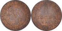 France Centime Monnaie, Cérès, Paris, Bronze, Gadoury:88 -