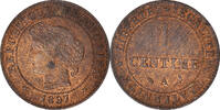 France Centime Monnaie, Cérès, Paris, Bronze, Gadoury:88 -