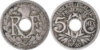 France 5 Centimes Monnaie, Lindauer, Petit module, Cupro-nickel -