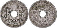 France 5 Centimes Monnaie, Lindauer, Petit module, Cupro-nickel -