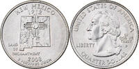 États-Unis Quarter U.S. Mint, Cupronickel plaqué cuivre, KM:422 -