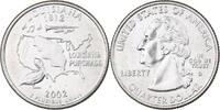 États-Unis Quarter U.S. Mint, Cupronickel plaqué cuivre, KM:333 -