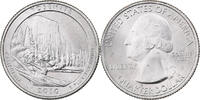 États-Unis Quarter U.S. Mint, Cupronickel plaqué cuivre, KM:471 -