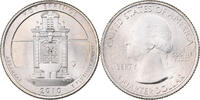 États-Unis Quarter U.S. Mint, Cupronickel plaqué cuivre, KM:469 -