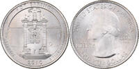 États-Unis Quarter U.S. Mint, Cupronickel plaqué cuivre, KM:469 -