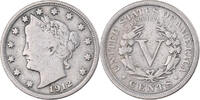États-Unis 5 Cents Liberty Nickel, U.S. Mint, Cupro-nickel, KM:112 -
