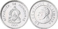 Honduras 20 Centavos Nickel plaqué acier, KM:83a.2 -