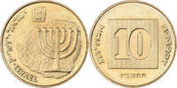 Israël 10 Agorot Bronze-Aluminium, KM:173 -