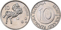 Slovénie 10 Tolarjev Cupro-nickel, KM:41 -