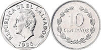 Salvador 10 Centavos British Royal Mint, Copper-Nickel Clad Steel -
