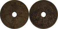 Indochine française Cent Paris, Bronze, KM:8 -