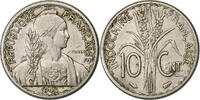 Indochine française 10 Cents Paris, Nickel, KM:21.1 -