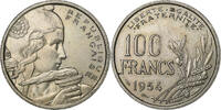 France 100 Francs Cochet, Cupro-nickel, KM:919.1 -