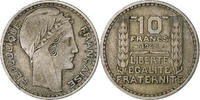France 10 Francs Turin, Cupro-nickel, KM:908.1 -