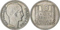 France 10 Francs Turin, Cupro-nickel, KM:908.1 -