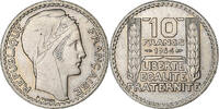 France 10 Francs Turin, Cupro-nickel, KM:908.1 -