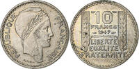 France 10 Francs Turin, Cupro-nickel, KM:908.1 -