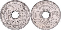 France 10 Centimes 1935 Not Applicable Lindauer, Cupro-nickel, KM:866a TTB+