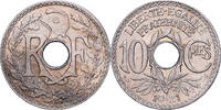 France 10 Centimes Lindauer, Cupro-nickel, KM:866a -