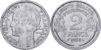 France 2 Francs Morlon, Aluminium, KM:886a.1 -