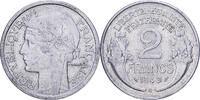 France 2 Francs Morlon, Beaumont - Le Roger, Aluminium, KM:886a.2 -