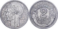 France 2 Francs Morlon, Beaumont - Le Roger, Aluminium, KM:886a.2 -