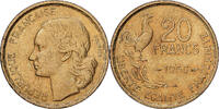 France 20 Francs Guiraud, Paris, Bronze-Aluminium, KM:917.1 -