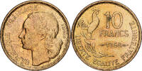 France 10 Francs Guiraud, Paris, Bronze-Aluminium, KM:915.1 -