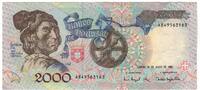 Portugal 2000 Escudos Billet, 1991-05-23, KM:186a -