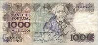 Portugal 1000 Escudos Billet, 1992-02-06, KM:181i -