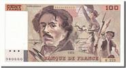 France 100 Francs Billet, 100 F 1978-1995 ''Delacroix'' -