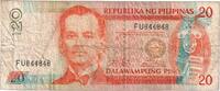 Philippines 20 Piso Billet, KM:182a, B -