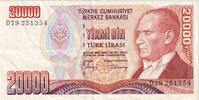 Turquie 20,000 Lira 1970-10-14, KM:201 -