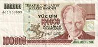 Turquie 100,000 Lira 1970-10-14, KM:206 -