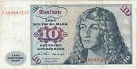République fédérale allemande 10 Deutsche Mark 1970-01-02, KM:31d -