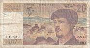 France 20 Francs Debussy, F.011, B -