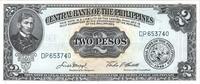 Philippines 2 Pesos UNZ- -