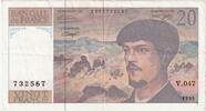 France 20 Francs Debussy, Undated (1997), V.047 -