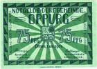 Allemagne 75 Pfennig Billet, Oppurg, paysage, 1921-08-01 -